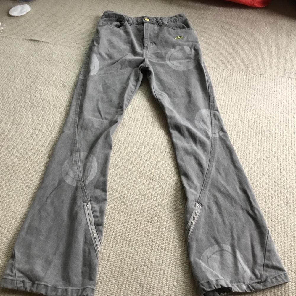 Chic Gray Flare Women's Jeans